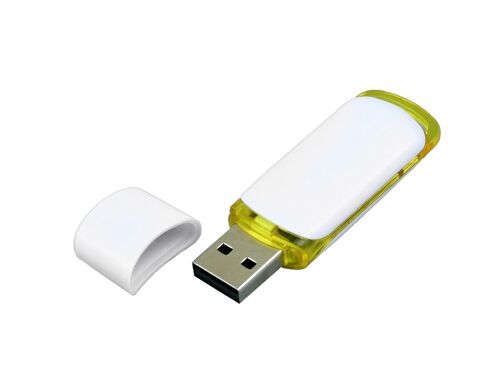 USB 2.0- флешка на 16 Гб с цветными вставками 2
