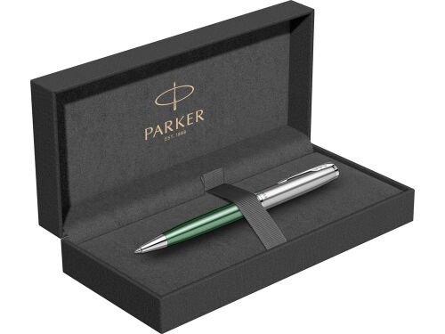 Ручка шариковая Parker «Sonnet Essentials Green SB Steel CT» 4