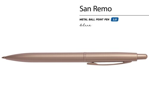 Ручка металлическая шариковая «San Remo» 2