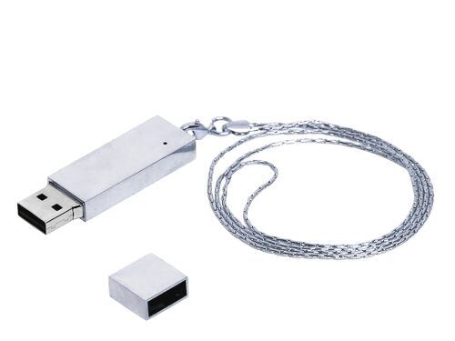 USB 2.0- флешка на 32 Гб в виде металлического слитка 2