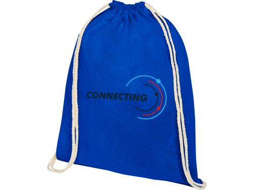 Рюкзак со шнурком «Tenes» из хлопка 140 г/м² 3