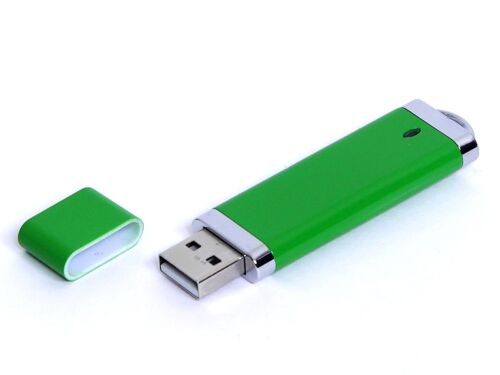 USB 3.0- флешка промо на 128 Гб прямоугольной классической формы 1