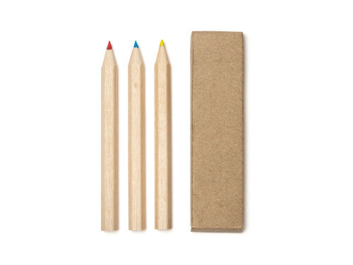 Набор из 3 цветных карандашей DENOK 4