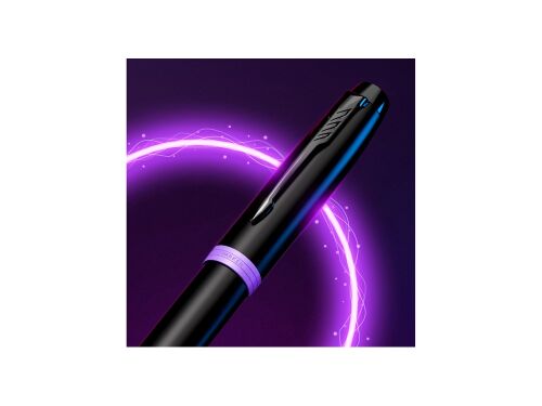Ручка шариковая Parker «IM Vibrant Rings Flame Amethyst Purple» 5