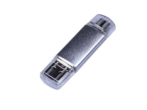 USB 2.0/micro USB/Type-C- флешка на 64 Гб 1