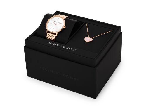 Подарочный набор: часы наручные женские с подвеской 5