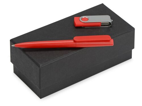 Подарочный набор Qumbo с ручкой и флешкой 1