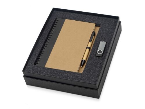 Подарочный набор Essentials с флешкой и блокнотом А5 с ручкой 8