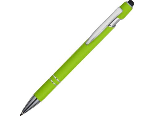 Ручка-стилус металлическая шариковая «Sway» soft-touch 1