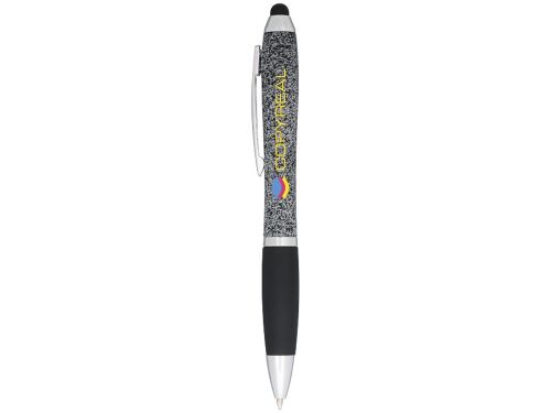 Ручка-стилус пластиковая шариковая «Nash» крапчатая 2