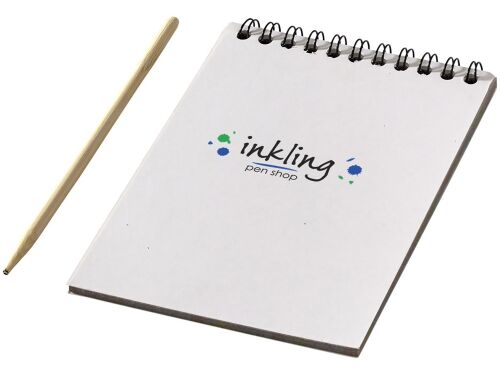Цветной набор «Scratch»: блокнот, деревянная ручка 3