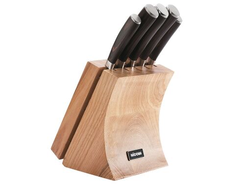 Набор из 5 кухонных ножей и блока для ножей с ножеточкой «DANA» 8
