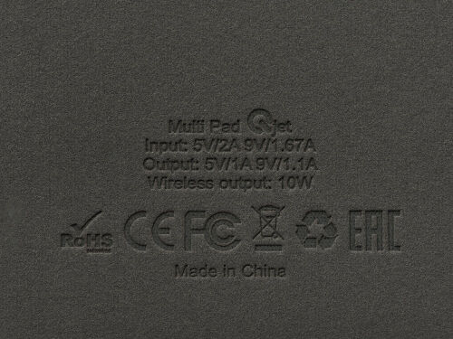 Многофункциональный коврик для мыши «Multi Pad» с беспроводной з 3