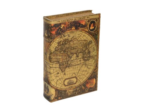 Подарочная коробка "Карта мира" L 8