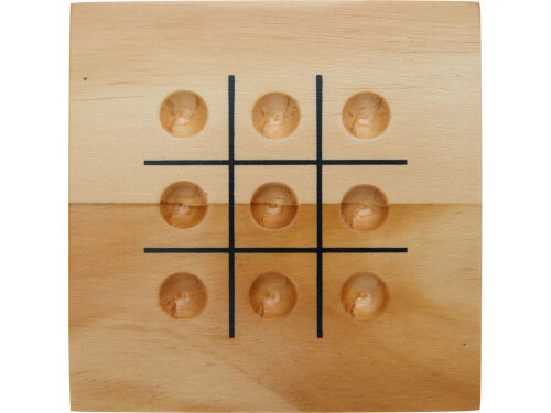 Деревянная игра в крестики-нолики «Strobus» 2
