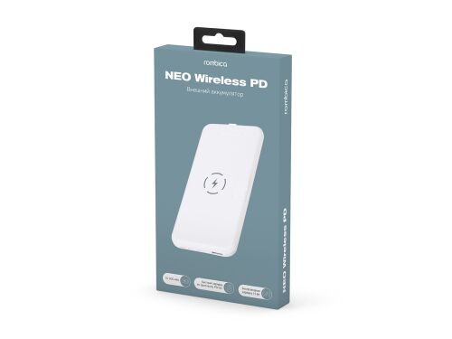 Внешний беспроводной аккумулятор «NEO Wireless PD», 10000 mAh 6