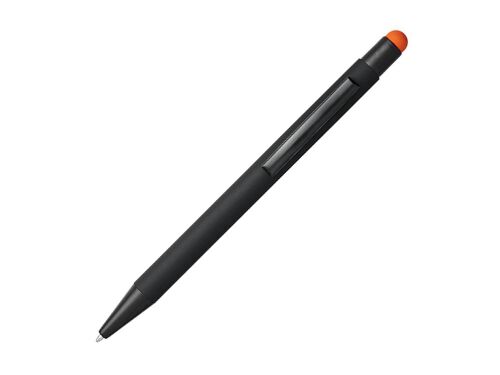 Ручка-стилус металлическая шариковая «Dax» soft-touch 1