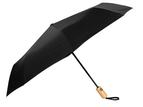 Зонт складной «Lumet» с куполом из переработанного пластика, авт 1