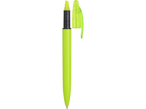 Ручка пластиковая шариковая «Mark» с хайлайтером 4