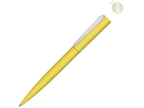Ручка шариковая металлическая «Brush Gum», soft-touch 1