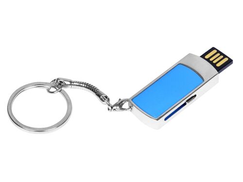 USB 2.0- флешка на 32 Гб с выдвижным механизмом и мини чипом 2