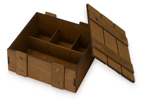 Подарочная деревянная коробка «Quadro» 2