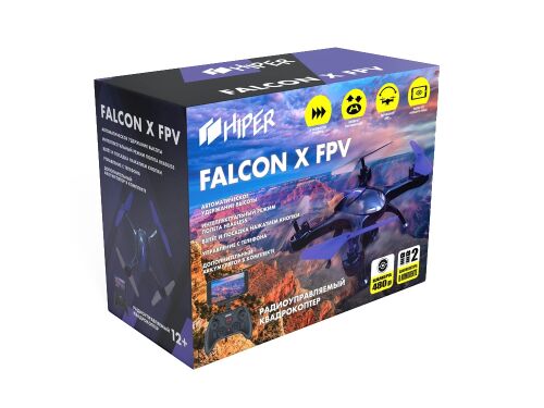 Радиоуправляемый квадрокоптер «FALCON X FPV» 5