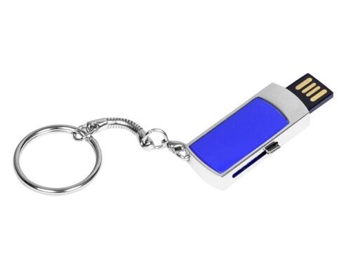 USB 2.0- флешка на 16 Гб с выдвижным механизмом и мини чипом 2