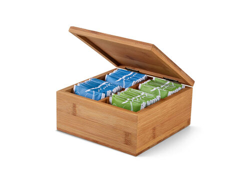 Коробка из бамбука с чаем «ARNICA» 3