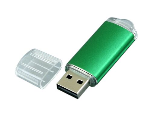 USB 2.0- флешка на 32 Гб с прозрачным колпачком 2