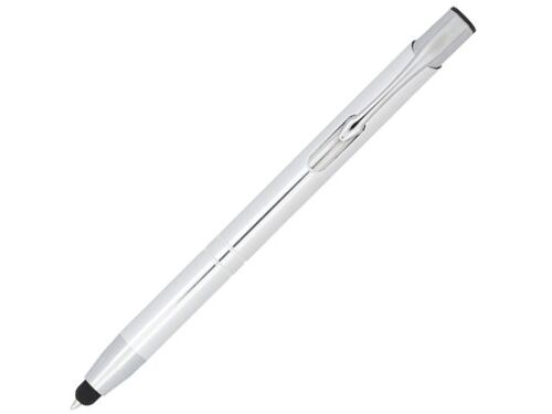 Ручка-стилус металлическая шариковая «Moneta» с анодированным по 1