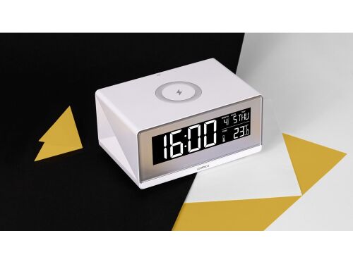 Часы с беспроводным зарядным устройством «Timebox 2» 7