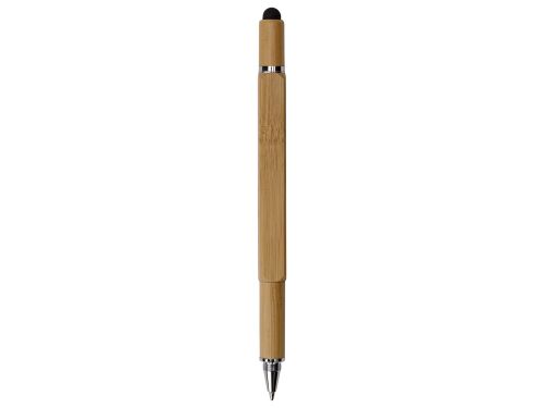 Ручка-стилус из бамбука «Tool» с уровнем и отверткой 4