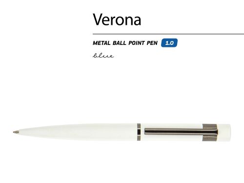 Ручка металлическая шариковая «Verona» 2