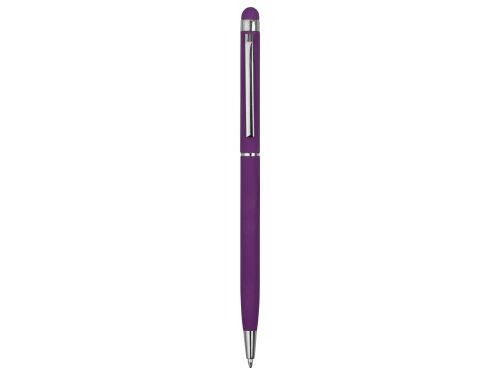 Ручка-стилус металлическая шариковая «Jucy Soft» soft-touch 2