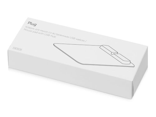 Коврик для мыши со встроенным USB-хабом «Plug» 7