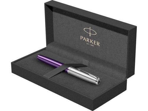 Ручка перьевая Parker «Sonnet Essentials Violet SB Steel CT» 3