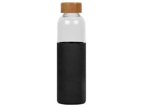 Стеклянная бутылка для воды в силиконовом чехле «Refine» 9