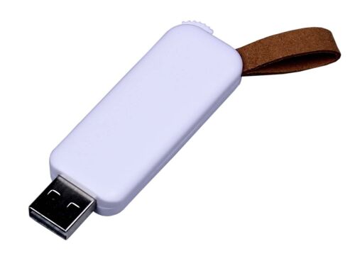 USB 3.0- флешка промо на 128 Гб прямоугольной формы, выдвижной м 1