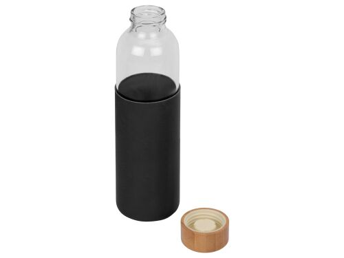 Стеклянная бутылка для воды в силиконовом чехле «Refine» 8