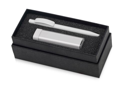 Подарочный набор White top с ручкой и зарядным устройством 8