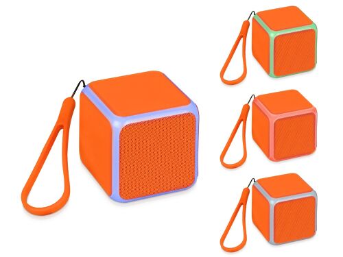 Портативная колонка «Cube» с подсветкой 7
