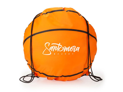 Рюкзак-мешок MILANO в форме баскетбольного мяча 2