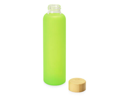 Стеклянная бутылка с бамбуковой крышкой «Foggy», 600 мл 1