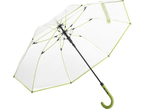 Зонт-трость «Pure» с прозрачным куполом 1