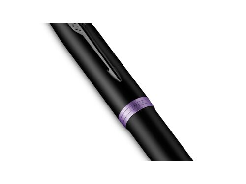 Ручка-роллер Parker «IM Vibrant Rings Flame Amethyst Purple» 4