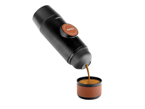 Портативная кофемашина «Barista» c быстрой зарядкой с логотипом  1