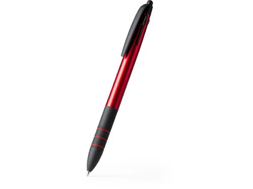 Ручка пластиковая шариковая SANDUR с чернилами 3-х цветов 1