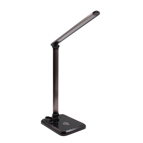 Настольная лампа Geek с беспроводной зарядкой (черный) 1
