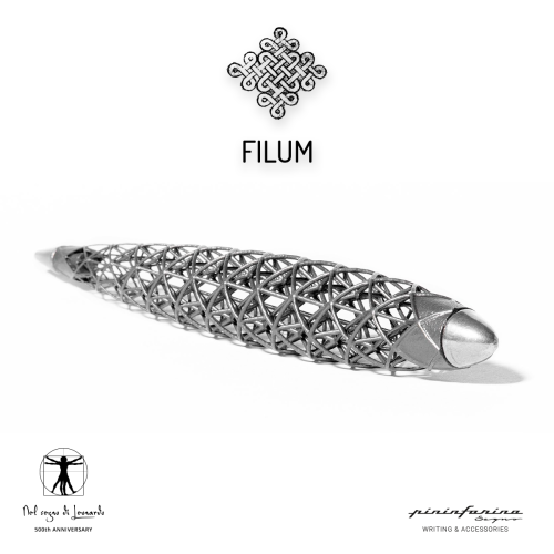 Вечная ручка Pininfarina FILUM TITANIUM Limited Edition с двумя  10